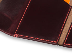 Slim-Leather-Wallet-Horween-Chromexcel-Leather-Burgundy-#8