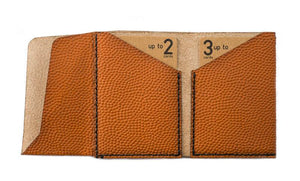Slim Wallet NBA Basketball Horween Leather